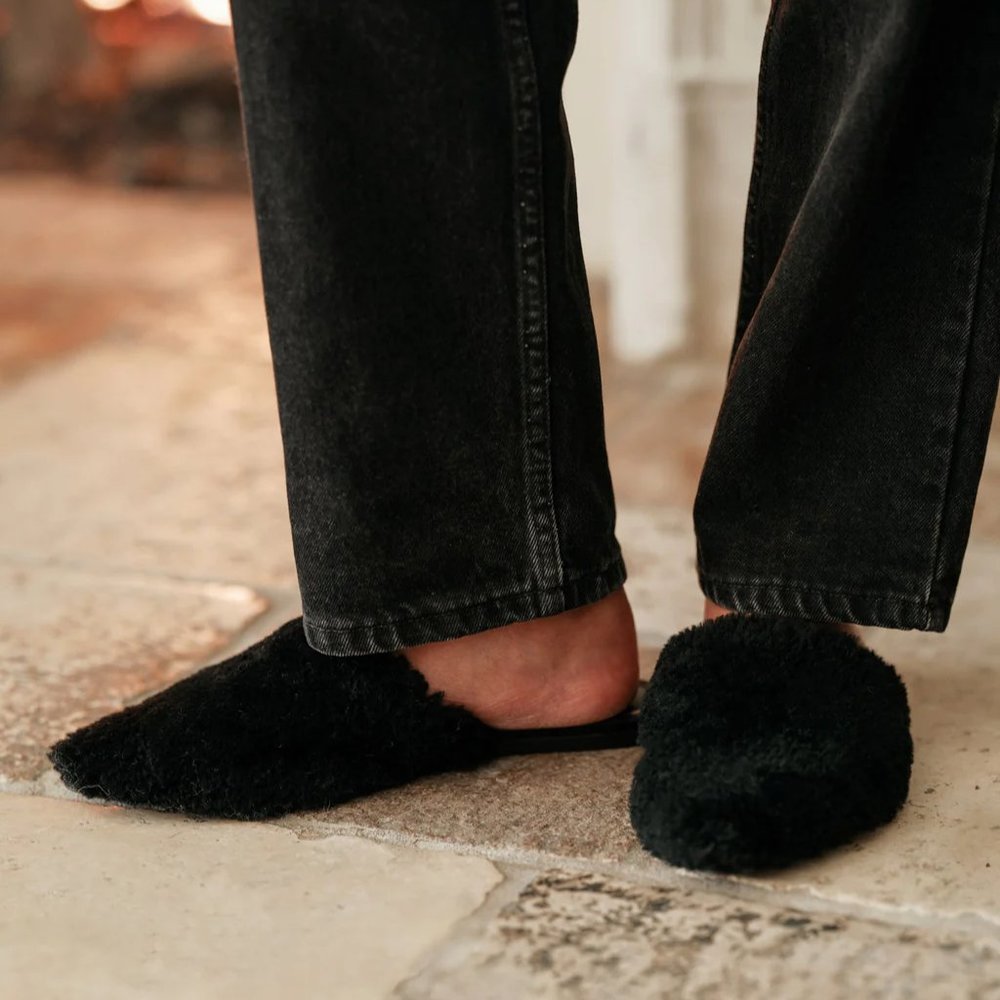 Shearling Mule